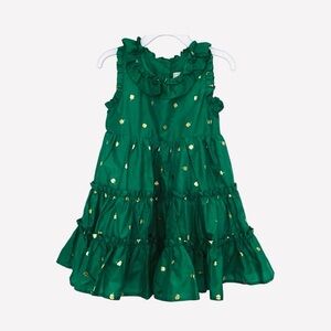 Christian Siriano Green Shamrock St. Patrick’s Day Dress Size 3T NWT